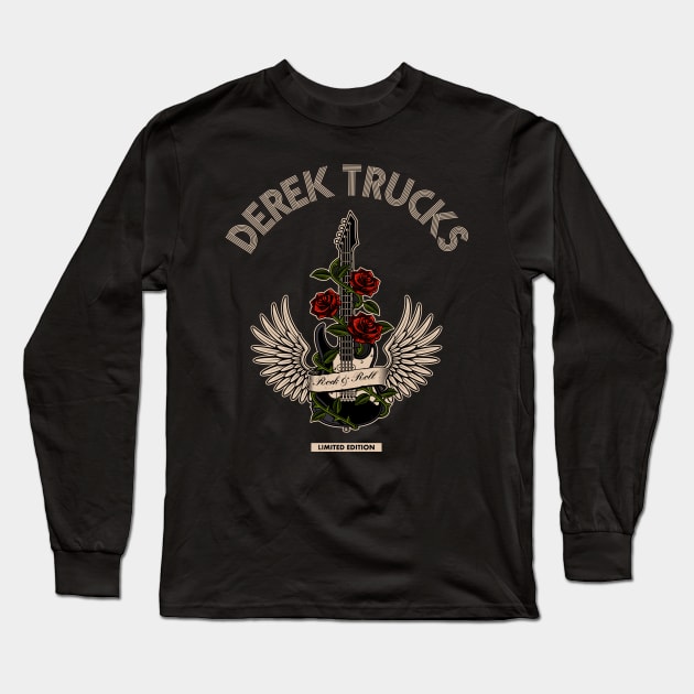 Derek Trucks Long Sleeve T-Shirt by Deniso_PP